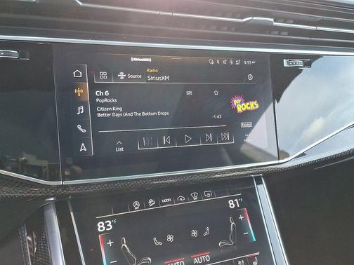 Mythos Black Metallic 2022 Audi SQ8 4.0T Prestige