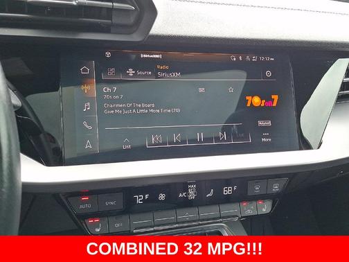 Mythos Black Metallic 2023 Audi A3 Premium