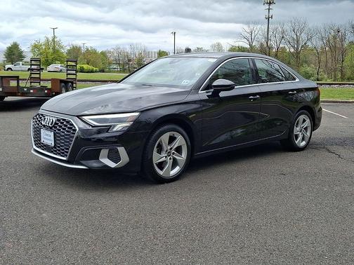 Mythos Black Metallic 2023 Audi A3 Premium