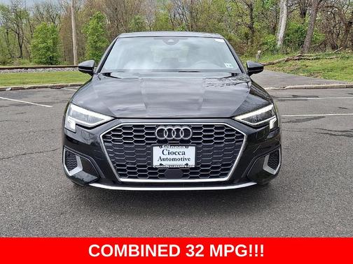 Mythos Black Metallic 2023 Audi A3 Premium