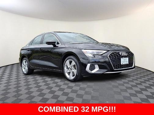 Mythos Black Metallic 2023 Audi A3 Premium
