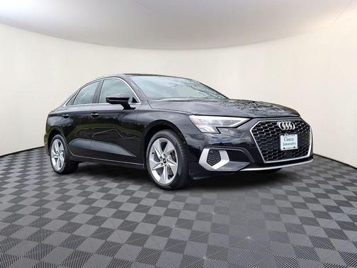 Mythos Black Metallic 2023 Audi A3 Premium