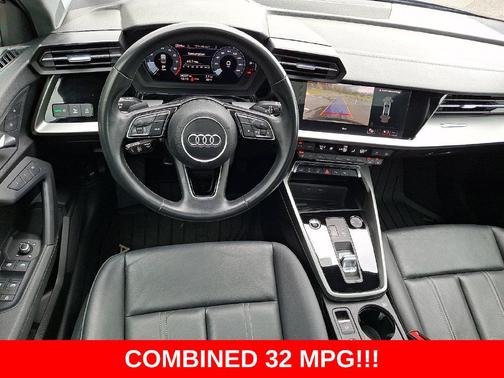 Mythos Black Metallic 2023 Audi A3 Premium