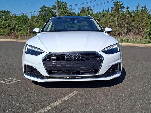 Glacier White Metallic 2023 Audi A5 Sportback Premium Plus