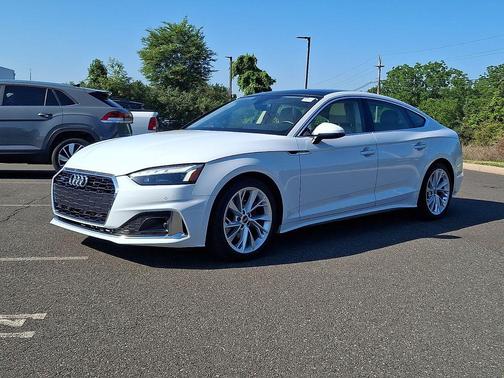 Glacier White Metallic 2023 Audi A5 Sportback Premium Plus