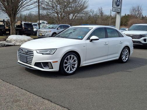 Ibis White 2019 Audi A4 2.0T Premium Plus