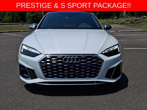 Glacier White Metallic 2023 Audi S5 3.0T Prestige