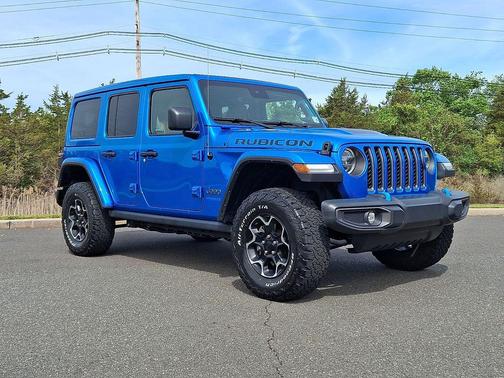 Hydro Blue Pearlcoat 2022 Jeep Wrangler Unlimited 4xe Rubicon