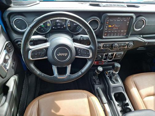 Hydro Blue Pearlcoat 2022 Jeep Wrangler Unlimited 4xe Rubicon