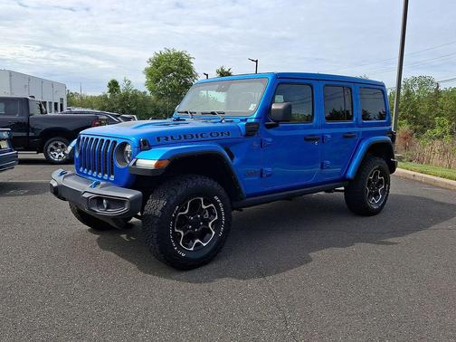 Hydro Blue Pearlcoat 2022 Jeep Wrangler Unlimited 4xe Rubicon