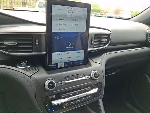 Agate Black Metallic 2020 Ford Explorer ST