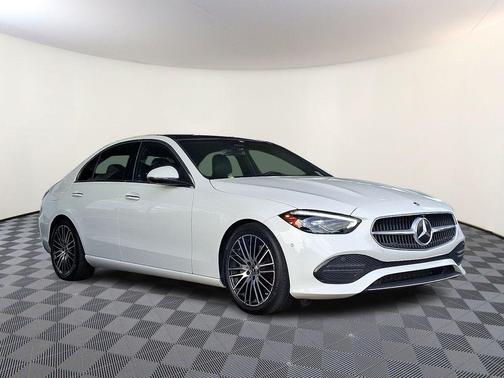 Polar White 2022 Mercedes-Benz C-Class C 300 4MATIC