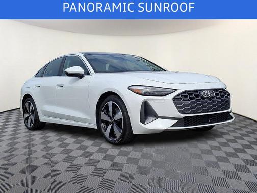 Glacier White 2025 Audi A5 Premium TFSI quattro S tronic