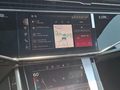 Waitomo Blue Metallic 2026 Audi Q7 45 Premium