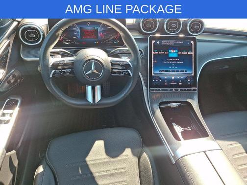 Black 2024 Mercedes-Benz C-Class C 300 4MATIC