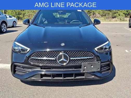 Black 2024 Mercedes-Benz C-Class C 300 4MATIC