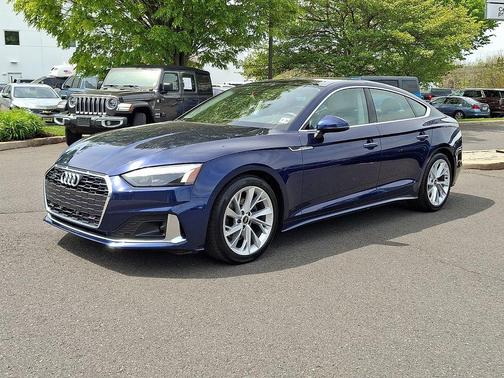 Navarra Blue Metallic 2023 Audi A5 Sportback Premium