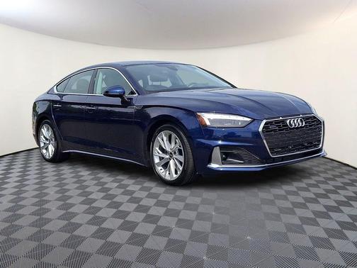 Navarra Blue Metallic 2023 Audi A5 Sportback Premium