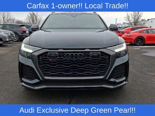 Green 2023 Audi RS Q8 4.0T