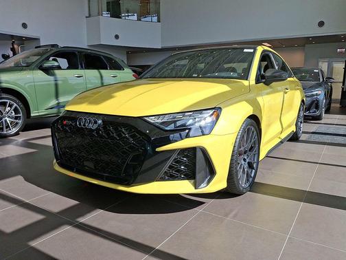 Python Yellow Metallic 2026 Audi RS 3 TFSI quattro S tronic