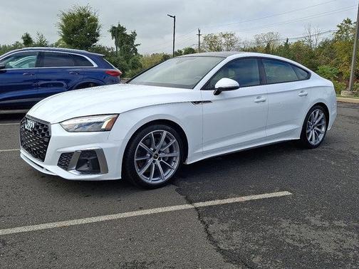 Arkona White 2025 Audi A5 Sportback 45 S Line Premium