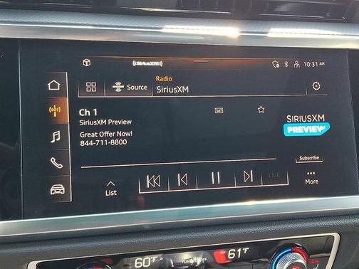 PROGRESSIVERED 2025 Audi Q3 Premium 45 TFSI S line quattro Tiptronic