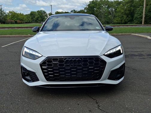 Glacier White Metallic 2025 Audi A5 Sportback 45 S Line Premium Plus