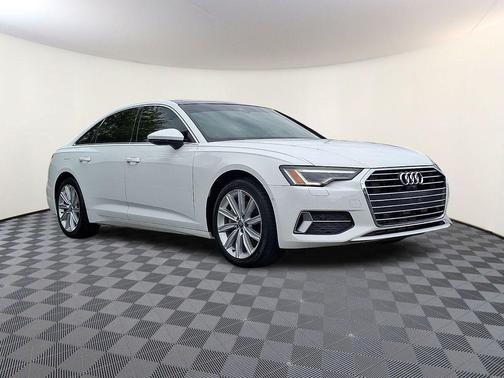 Ibis White 2020 Audi A6 45 Premium Plus