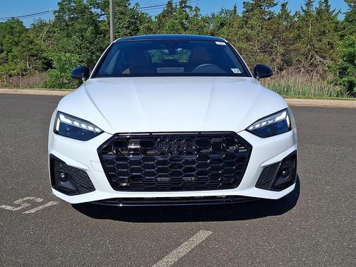 Glacier White Metallic 2023 Audi A5 Sportback 45 S Line Premium Plus