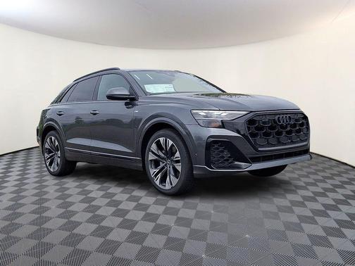 Gray 2026 Audi Q8 55 Premium Plus