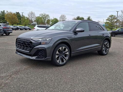 Gray 2026 Audi Q8 55 Premium Plus