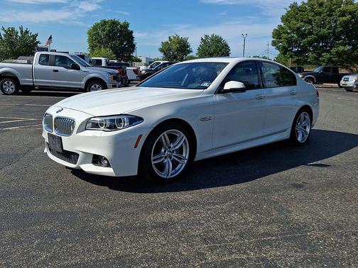 Alpine White 2015 BMW 550 xDrive