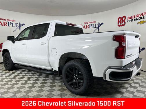 Summit White 2026 Chevrolet Silverado 1500 RST