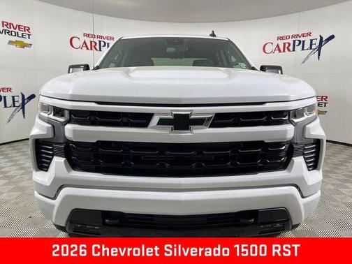 Summit White 2026 Chevrolet Silverado 1500 RST