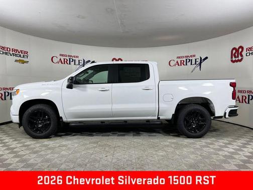 Summit White 2026 Chevrolet Silverado 1500 RST