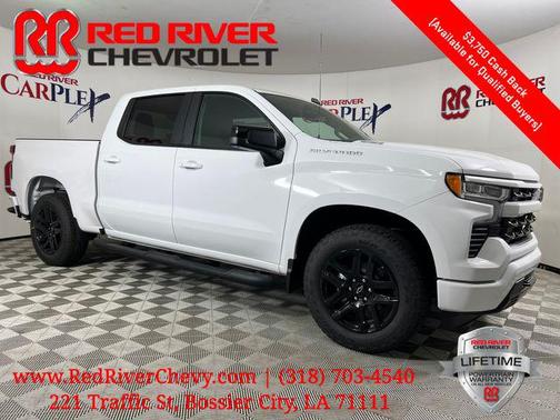 Summit White 2026 Chevrolet Silverado 1500 RST