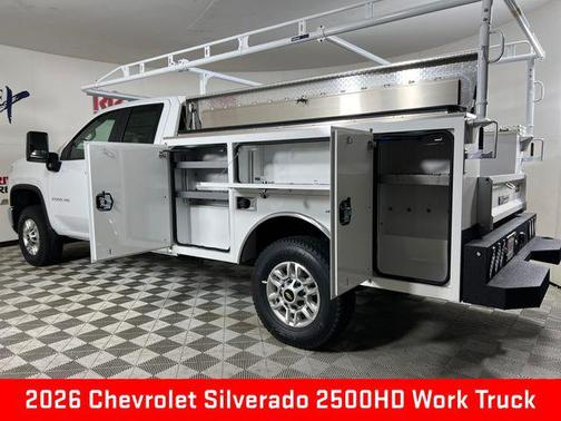 Summit White 2026 Chevrolet Silverado 2500 WT