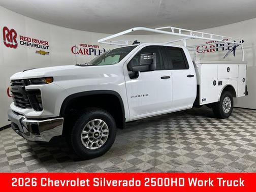 Summit White 2026 Chevrolet Silverado 2500 WT