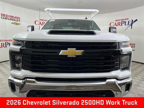 Summit White 2026 Chevrolet Silverado 2500 WT