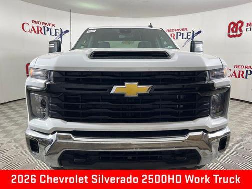 Summit White 2026 Chevrolet Silverado 2500 WT