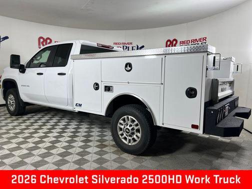Summit White 2026 Chevrolet Silverado 2500 WT