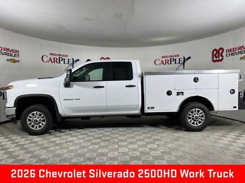 Summit White 2026 Chevrolet Silverado 2500 WT