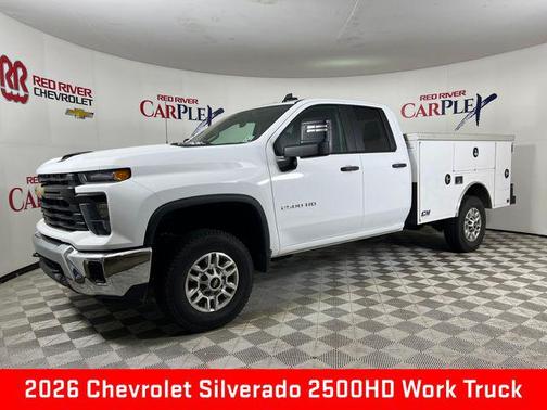 Summit White 2026 Chevrolet Silverado 2500 WT