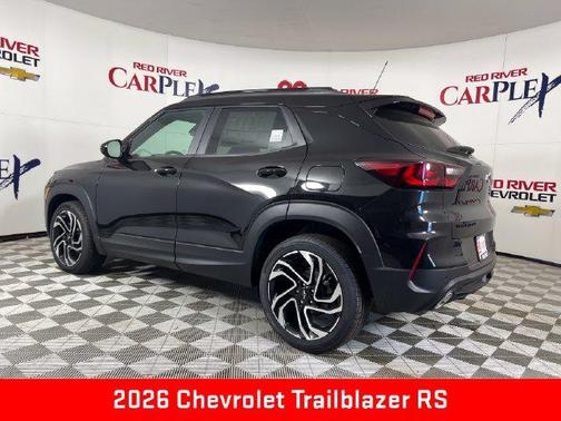 Mosaic Black Metallic 2026 Chevrolet Trailblazer RS