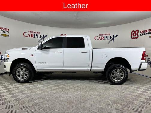 Bright White Clearcoat 2024 RAM 2500 Laramie Crew Cab 4x4 6'4' Box