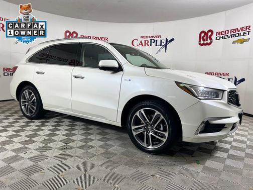 White Diamond Pearl 2017 Acura MDX Sport Hybrid w/Advance Package