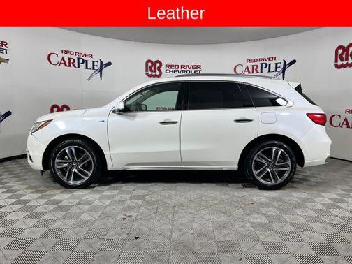 White Diamond Pearl 2017 Acura MDX Sport Hybrid w/Advance Package
