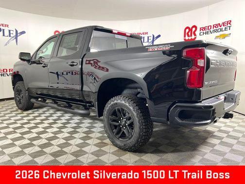 Black 2026 Chevrolet Silverado 1500 LT Trail Boss