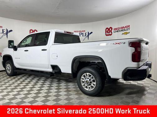 Summit White 2026 Chevrolet Silverado 2500 WT