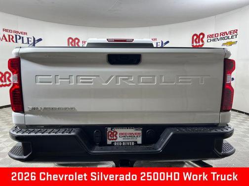 Summit White 2026 Chevrolet Silverado 2500 WT